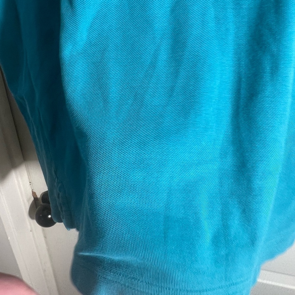 Psycho Bunny Teal Polo with Orange Trim 2XL - small mark - Picture 2 of 8